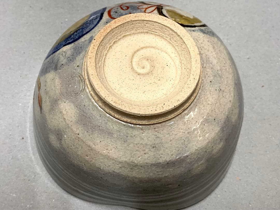 寺尾陶象 乾山写 瓢箪から駒 茶碗 京焼 清水焼 茶道具 抹茶碗