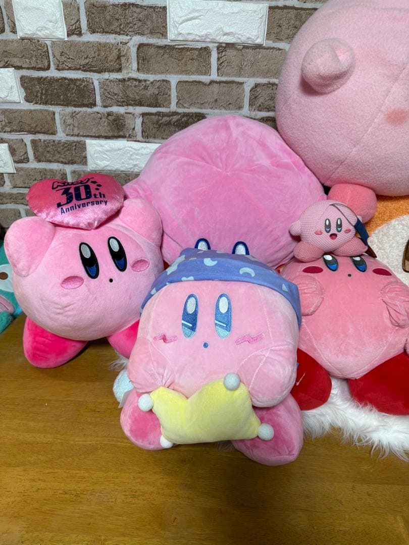 アンパンマンKirbyカービーぬいぐるみまとめて売り