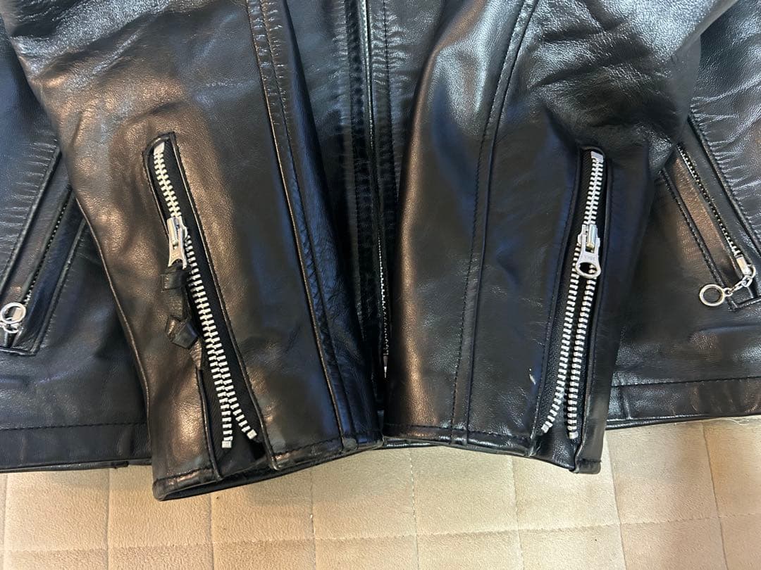 VARGA GIRL★シングルライダースジャケット★サイズ38★馬革