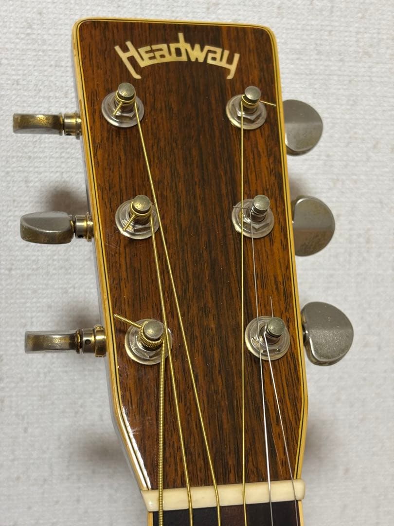 Headway ヘッドウェイHD-208ジャパンヴィンテージアコギ　調整済❗️