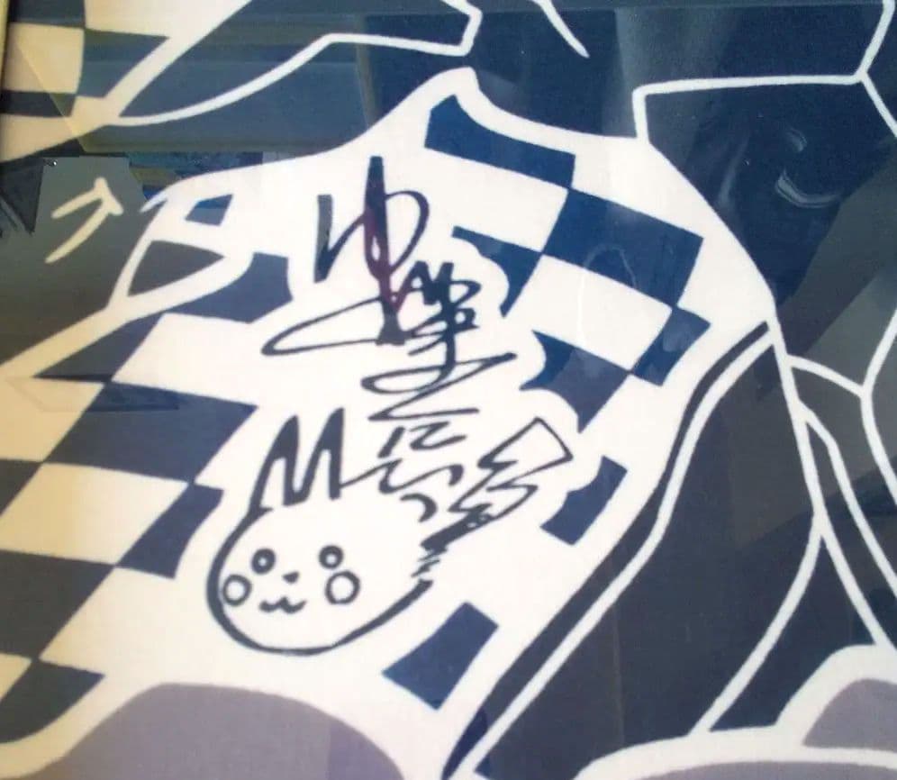 ポケモン アート作品 ゼクロム レシラム サイン入り