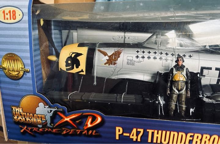 P-47 サンダーボルト　バブルトップ　1/18