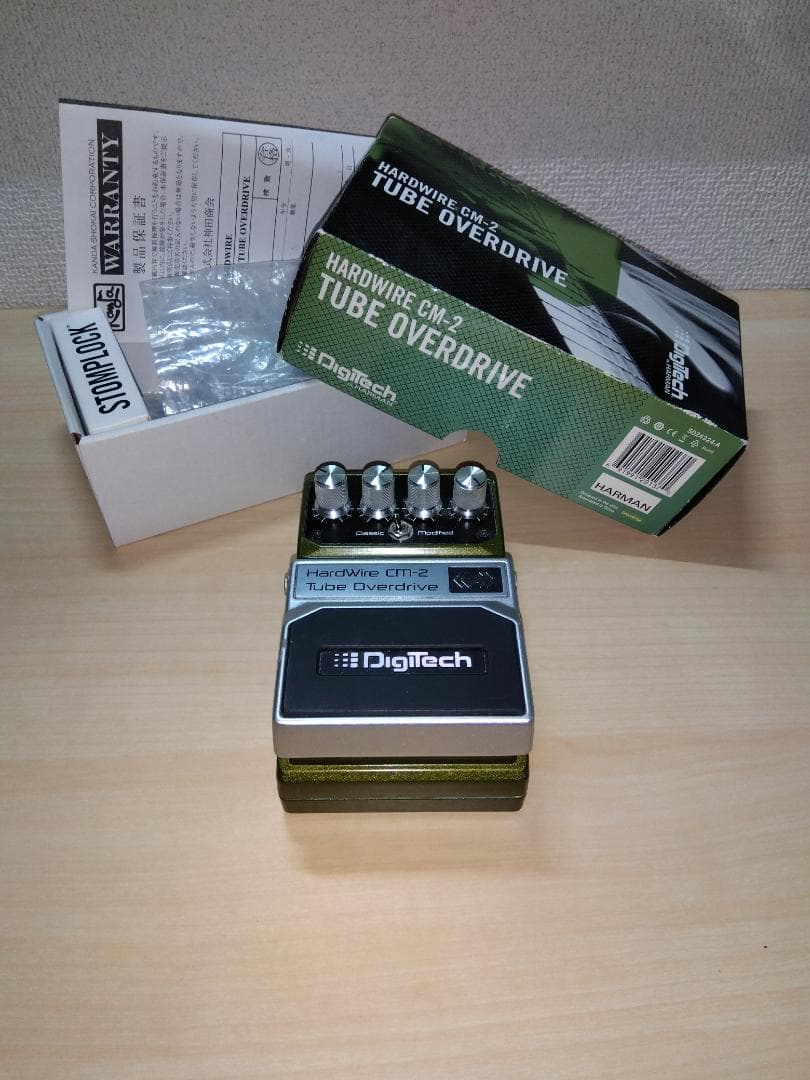 ギター DigiTech HardWire CM-2 Tube Overdrive