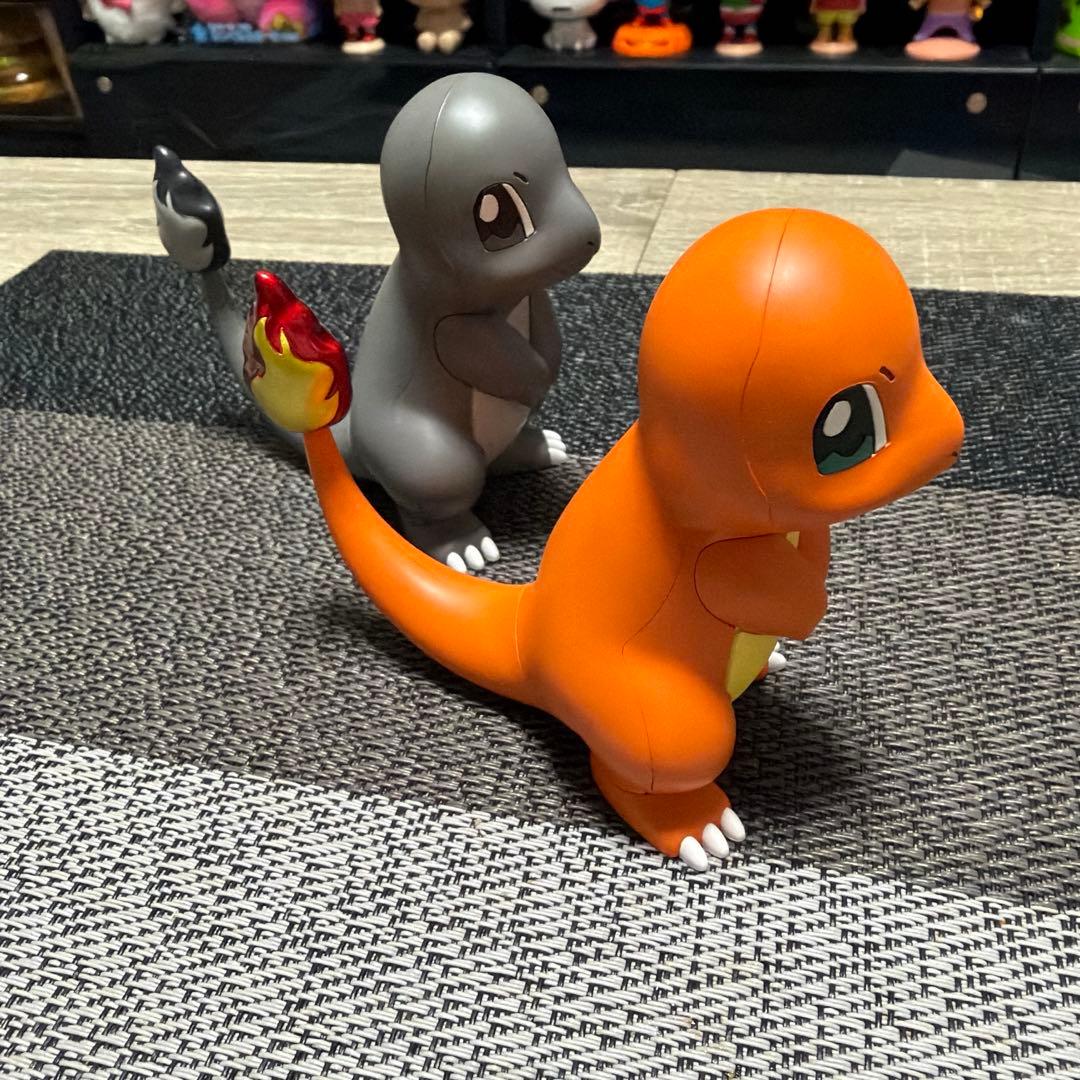 ポケモンプラモコレクションクイックヒトカゲ塗装済み完成品