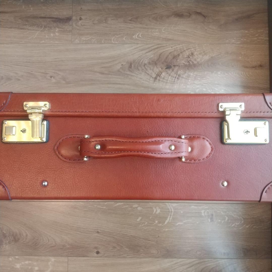 IKETEI フジタカ レザートランク スーツケース