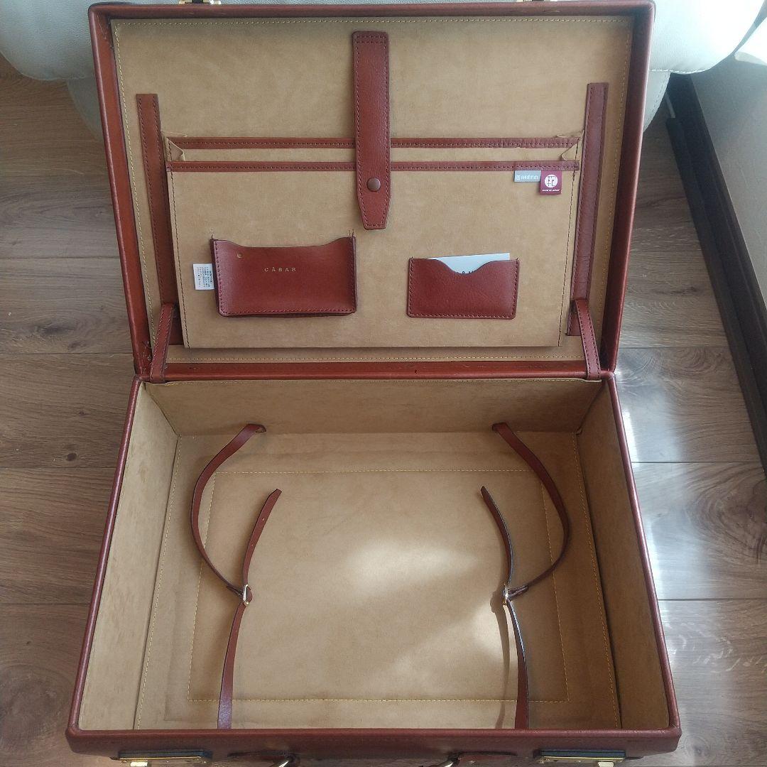 IKETEI フジタカ レザートランク スーツケース