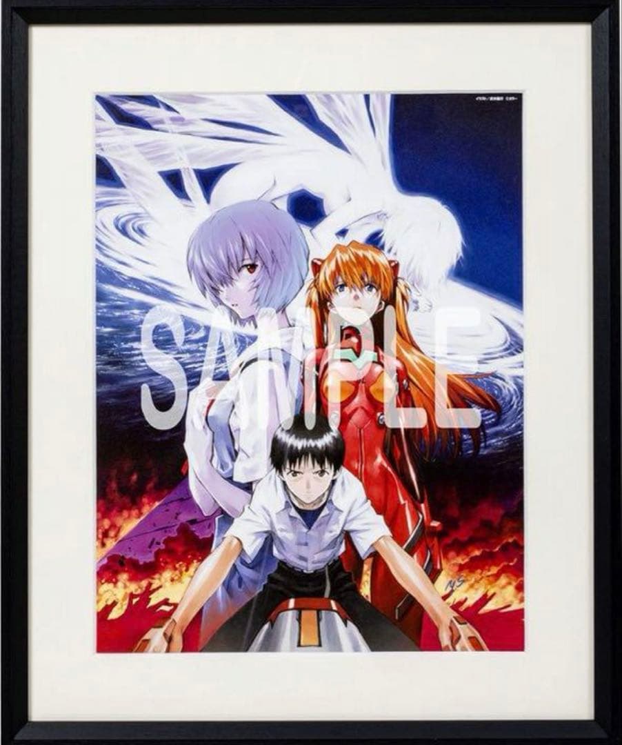 貞本義行「新世紀エヴァンゲリオン」B4複製原画 A