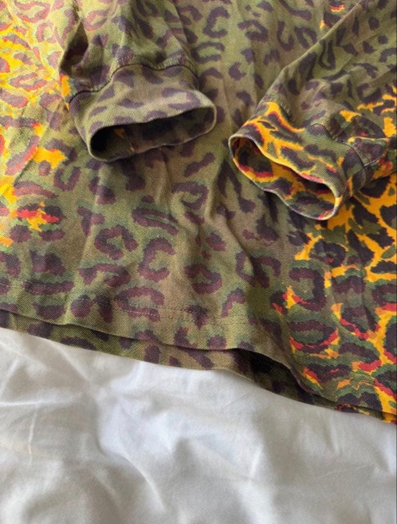 トップス Supreme Small Box L/S Tee \"Cheetah\"