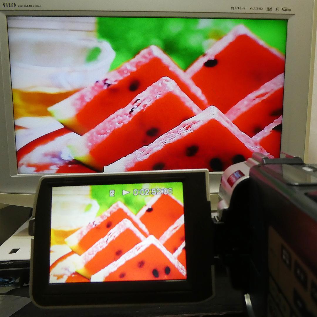 動作品ソニー DCR-TRV7 MiniDVビデオカメラ　DVDダビングに最適