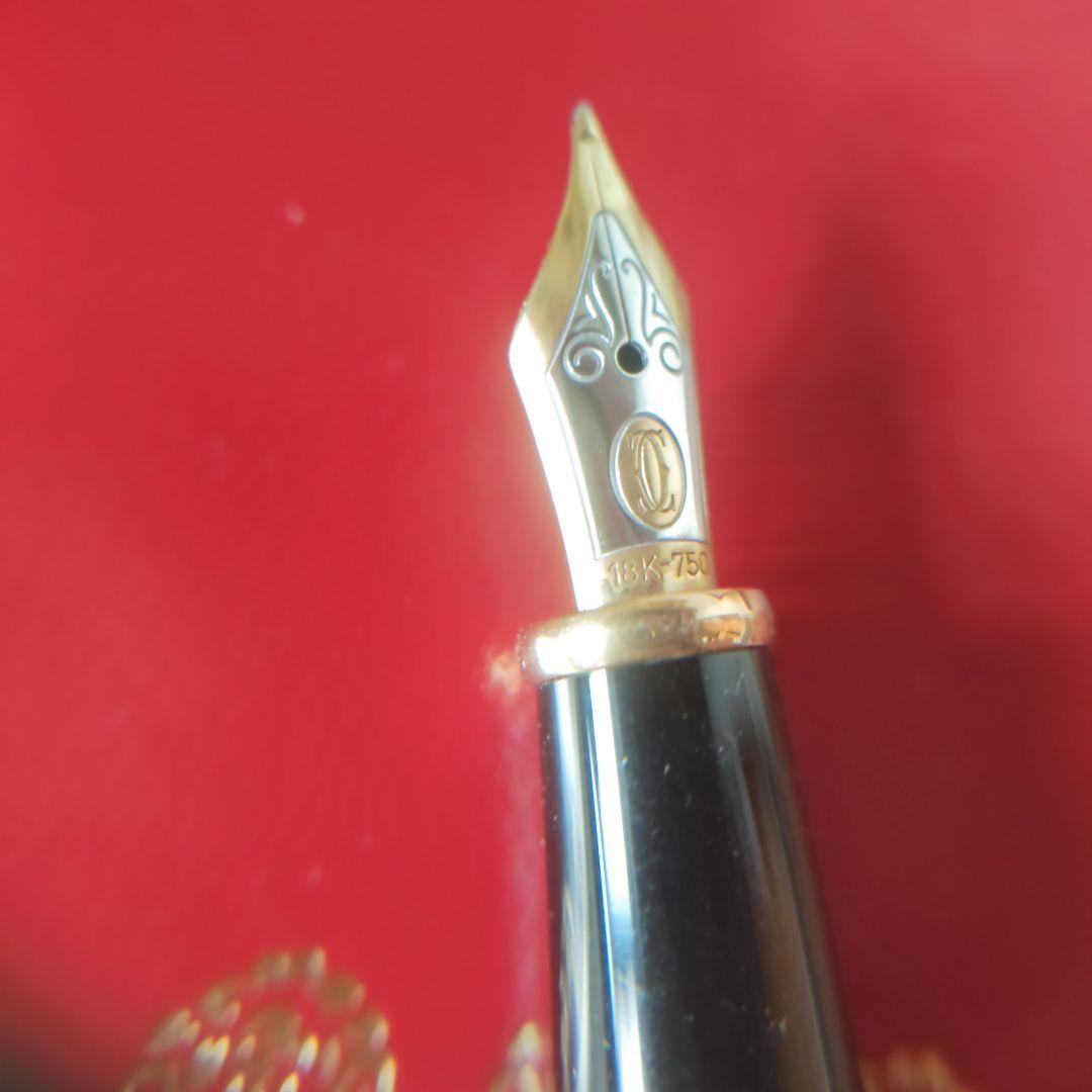 【廃番希少・ほぼ未使用】カルティエ ディアボロ 万年筆 ST180004