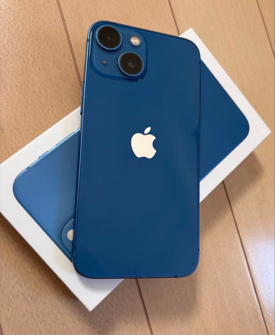 Apple iPhone 13 mini ブルー　SIMフリー