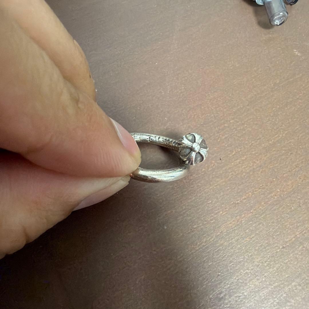 クロムハーツ NAIL CROSS BALL RING