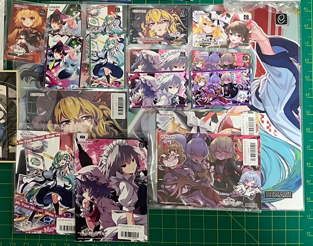 bemani 東方プロジェクト　幻想郷音樂祭関係まとめ売り