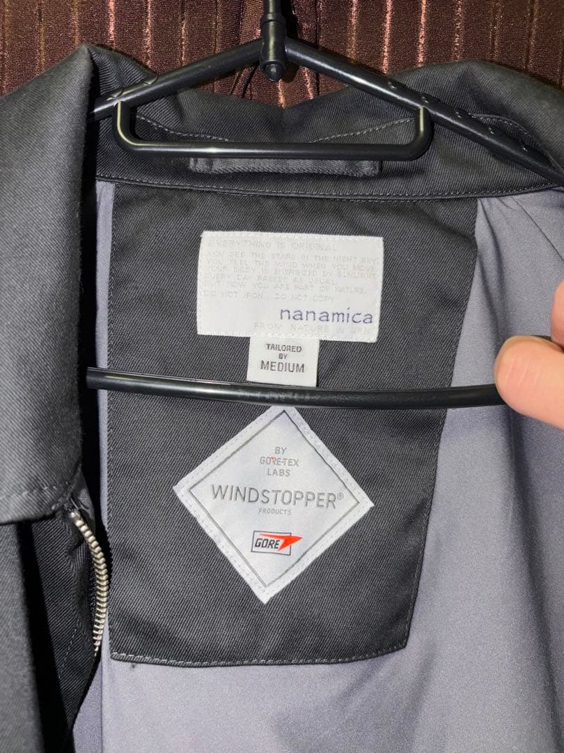 nanamica GORE-TEX WINDSTOPPER ジャケット M