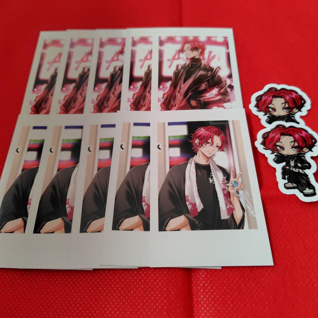 あらき 歌い手 helix チェキ ステッカー