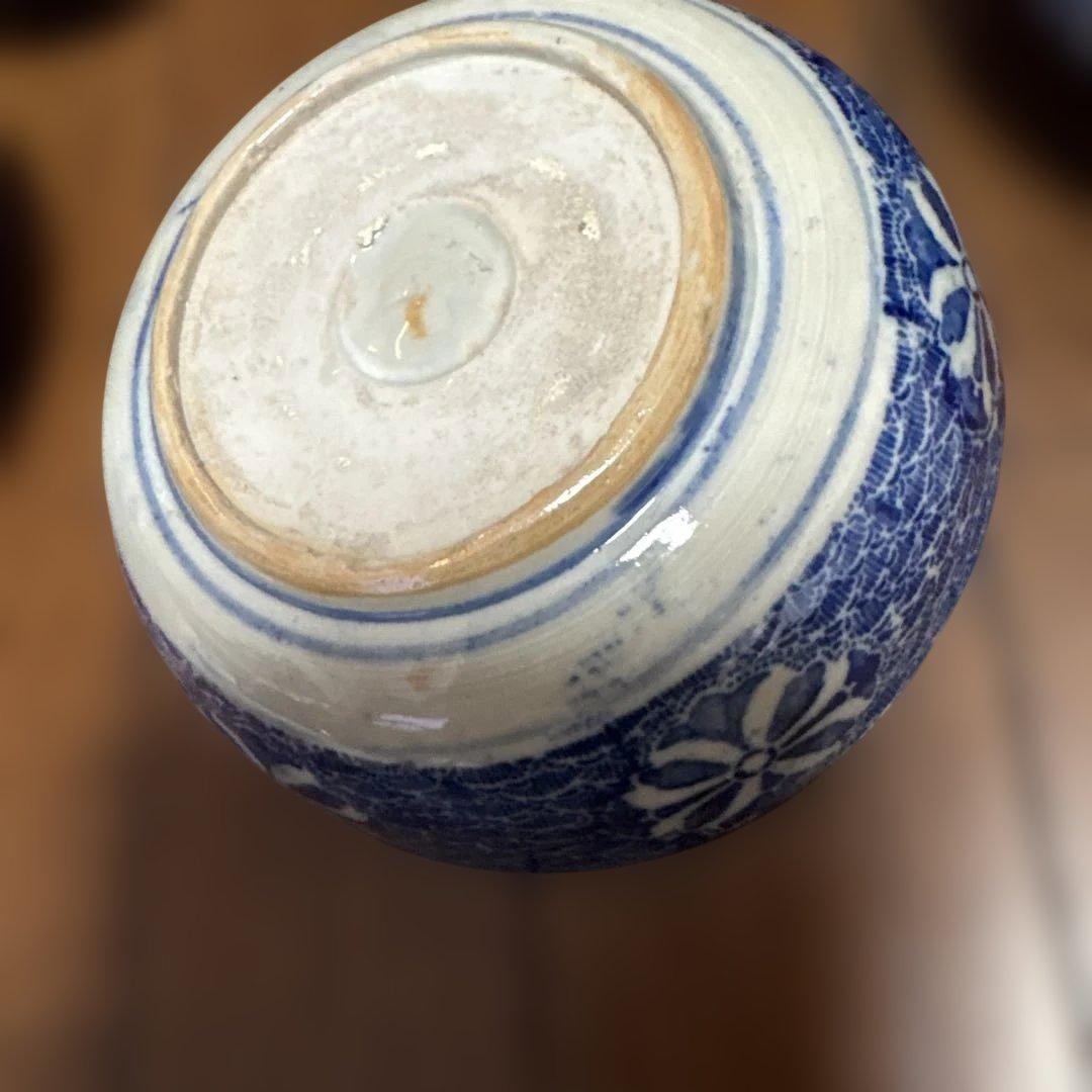 明治　印判の大きめなます皿（鉢）　骨董のある暮らし