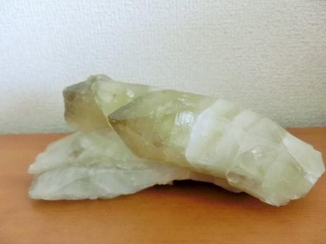 【非加熱 シトリン 】クラスター ナチュラル 原石 タントリックツイン