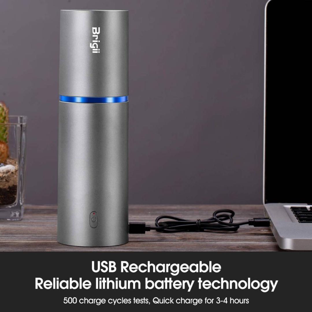 USB充電式ミニ掃除機 ハンドポンプ付き