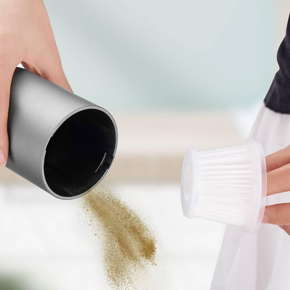 USB充電式ミニ掃除機 ハンドポンプ付き