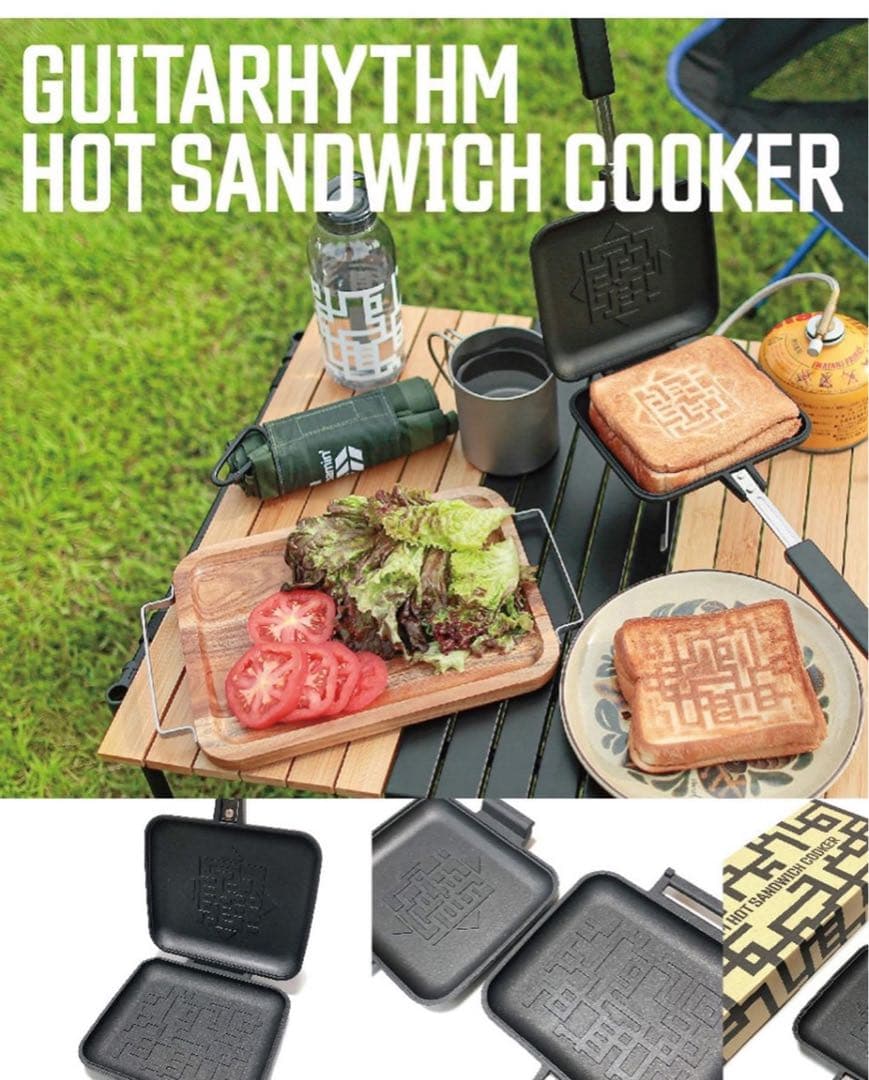 【新品 未使用】布袋寅泰 HOTEI ホットサンドメーカー ホットサンドクッカー