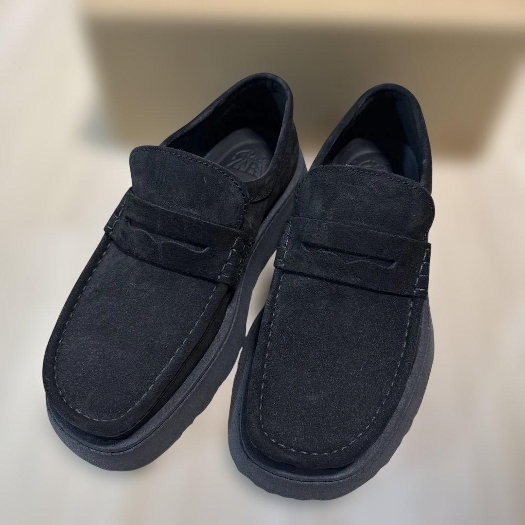 【新品未使用】CLARKS® × ZARA ローファー ブラック 41