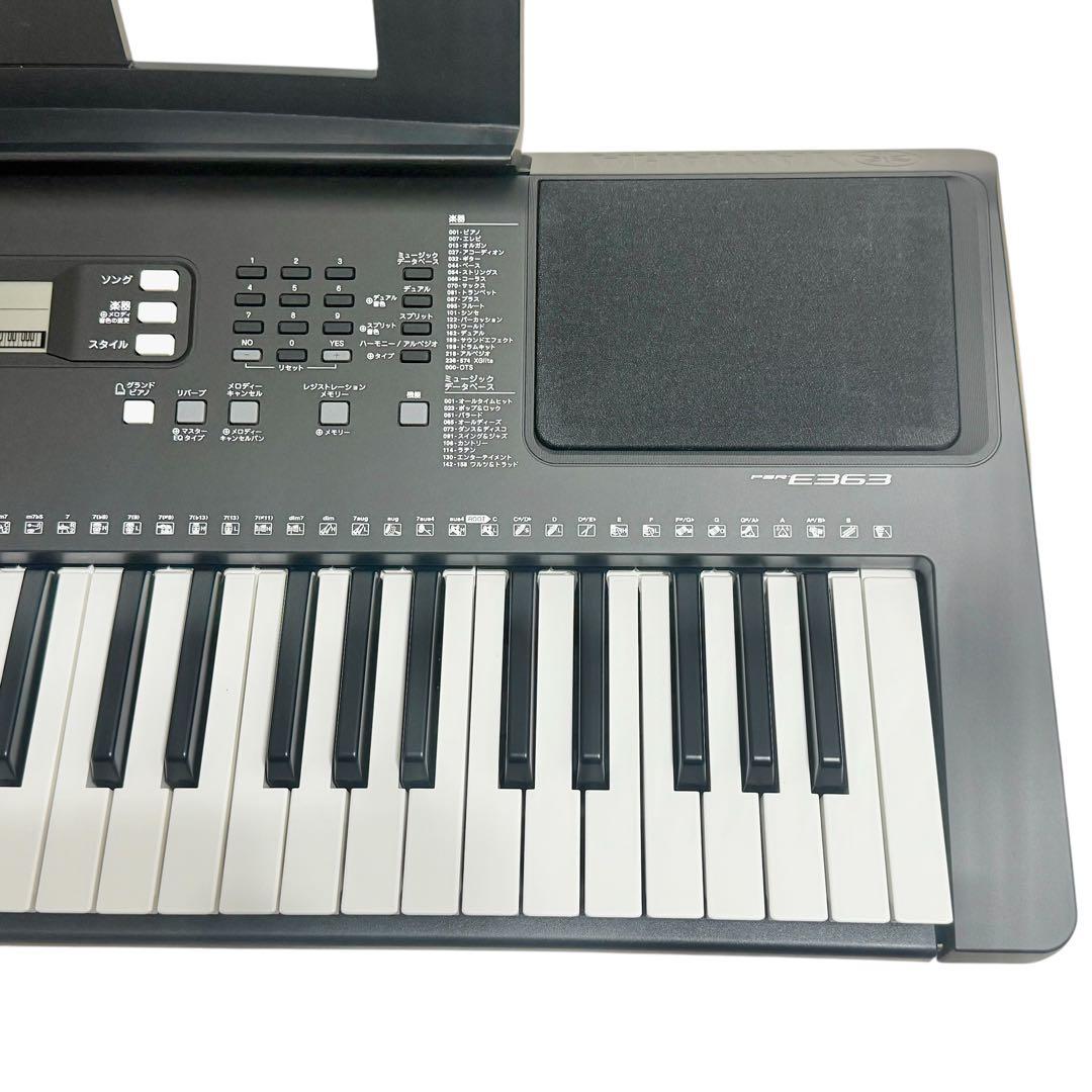 【箱付き/美品】YAMAHA PSR-E363 電子キーボード 61鍵 動作品