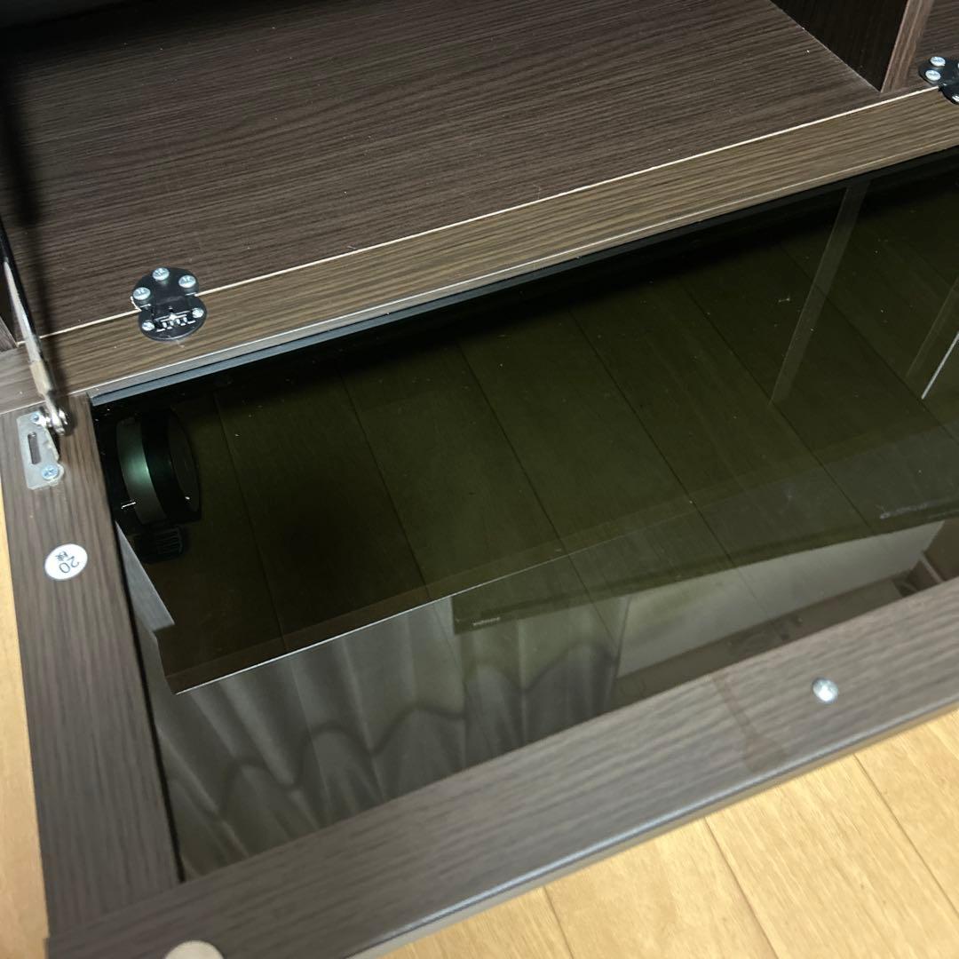 ニトリ　テレビ台　木目調　ブラウン　ローボード　ダイス　120cm