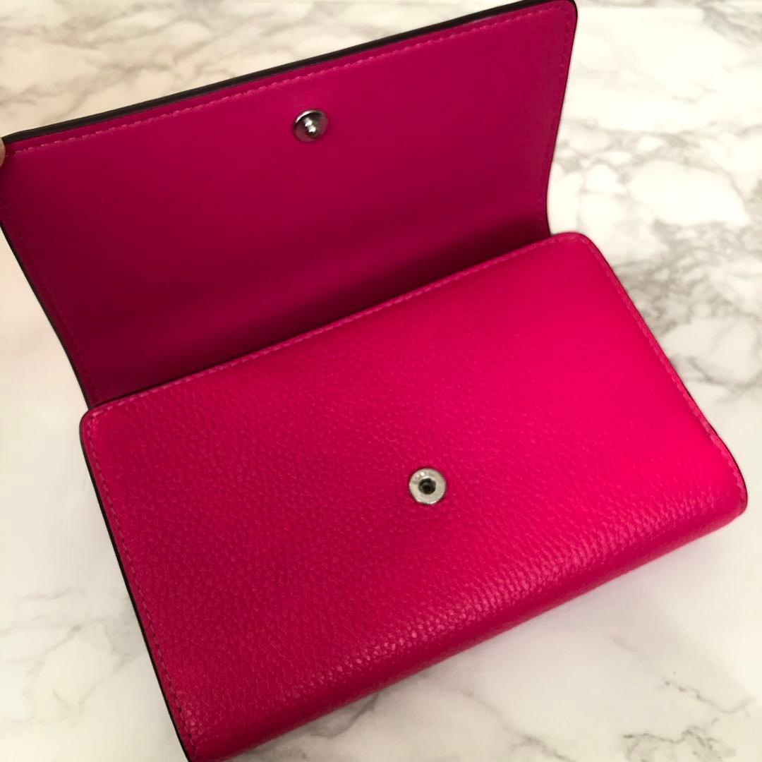 完売品！新品未使用 コーチ COACH 折り財布 ピンク