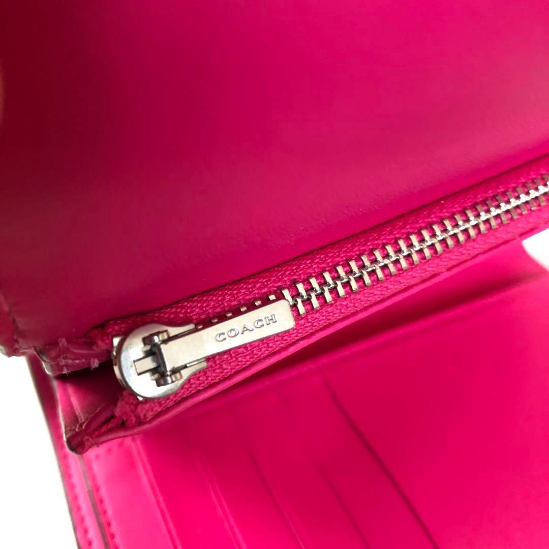 完売品！新品未使用 コーチ COACH 折り財布 ピンク