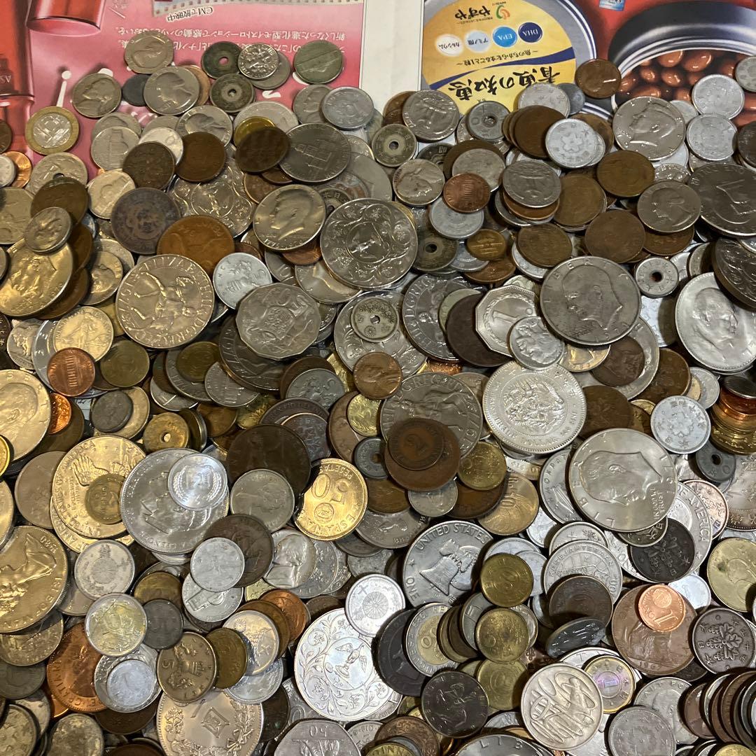 外国　日本古銭　まとめ売り　約6.3kg