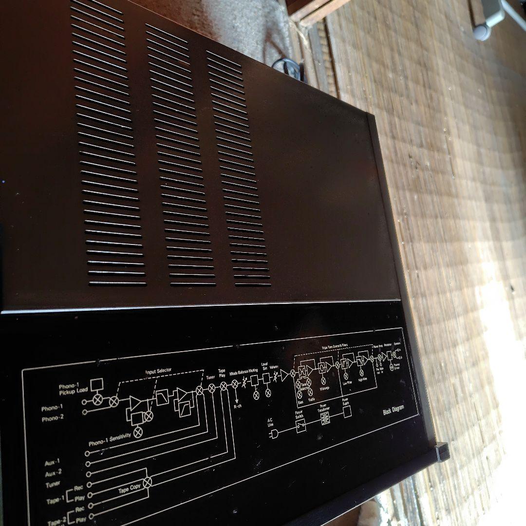 山水AU−9900 プリアンプ ブラック