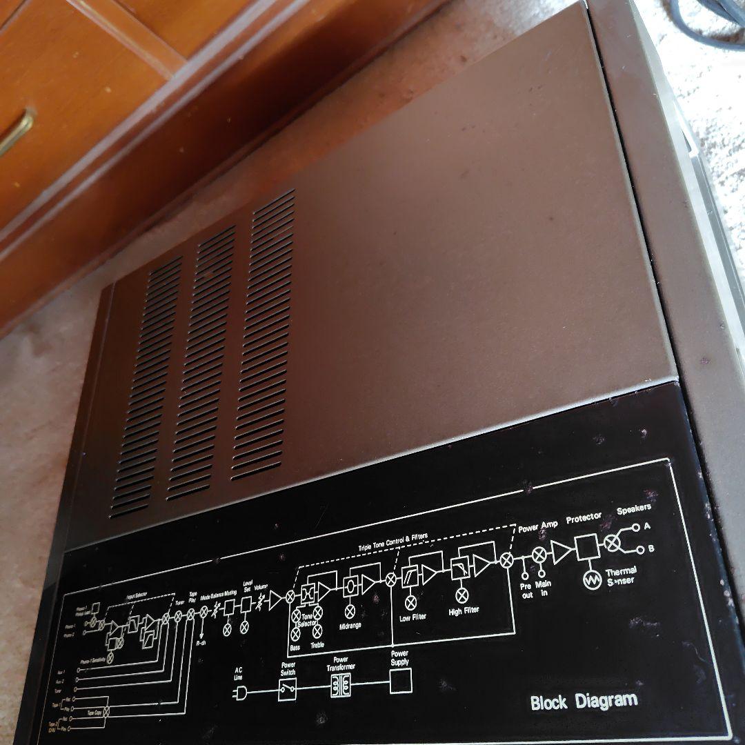 山水AU−9900 プリアンプ ブラック