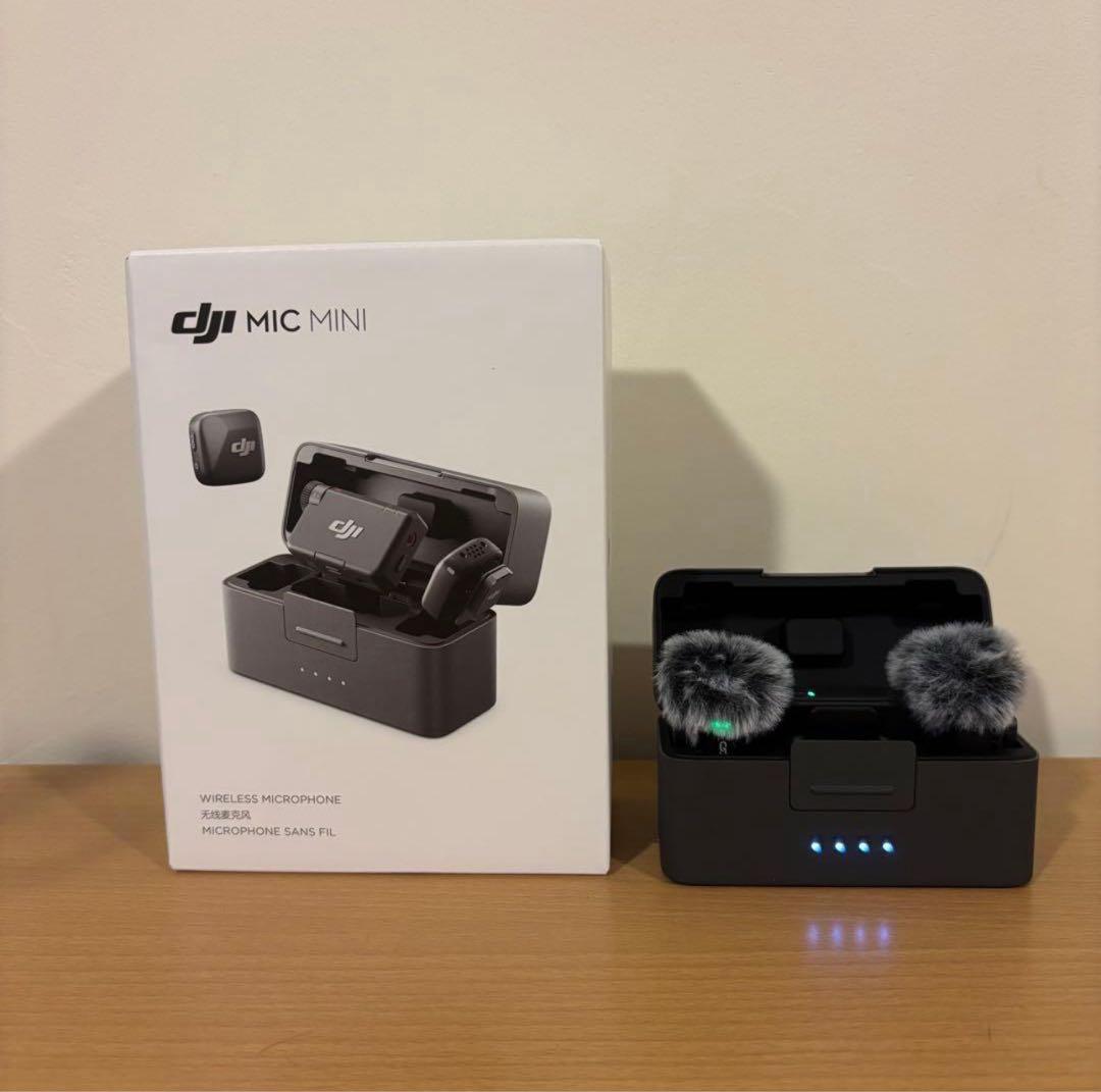 DJI Mic Mini ワイヤレスマイクロフォン