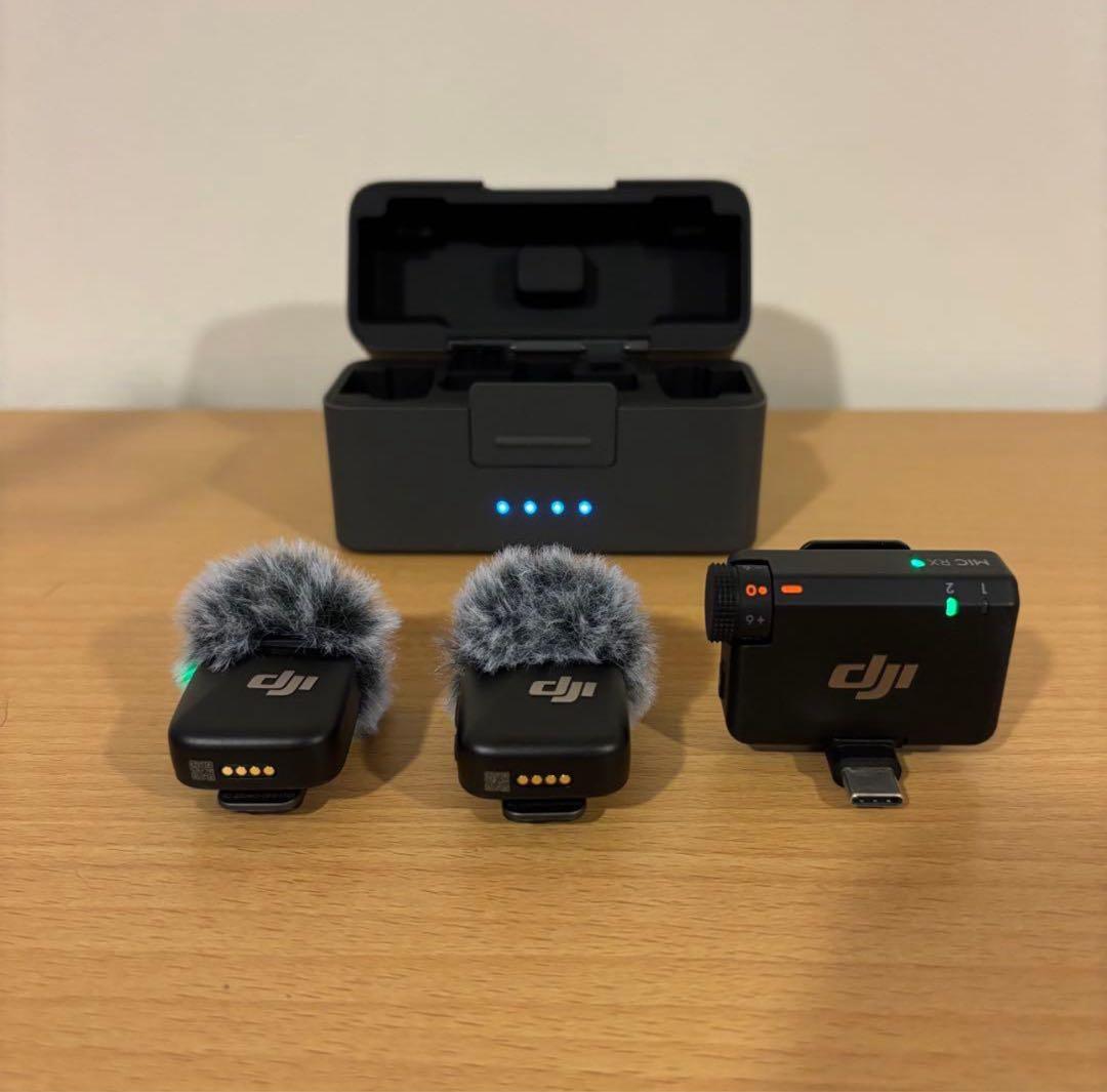 DJI Mic Mini ワイヤレスマイクロフォン