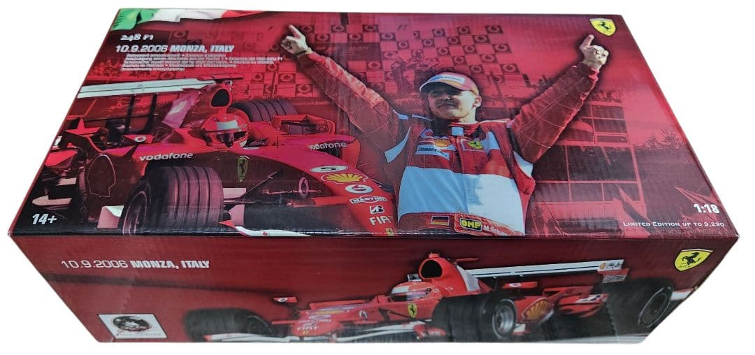 1/18 Hot Wheels Ferrari F2004 シューマッハ #5