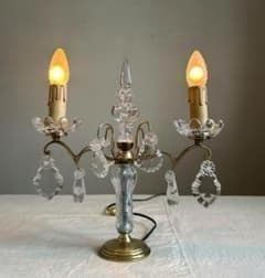 キャンドル　ランプ　 蝋燭　シャンデリア　ブロカント　フランスアンティーク