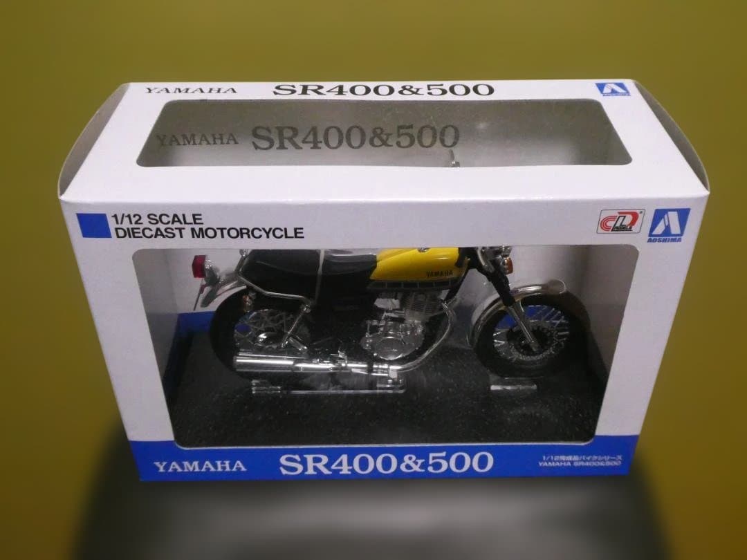 【未開封品】 YAMAHA SR400/SR500 1/12模型