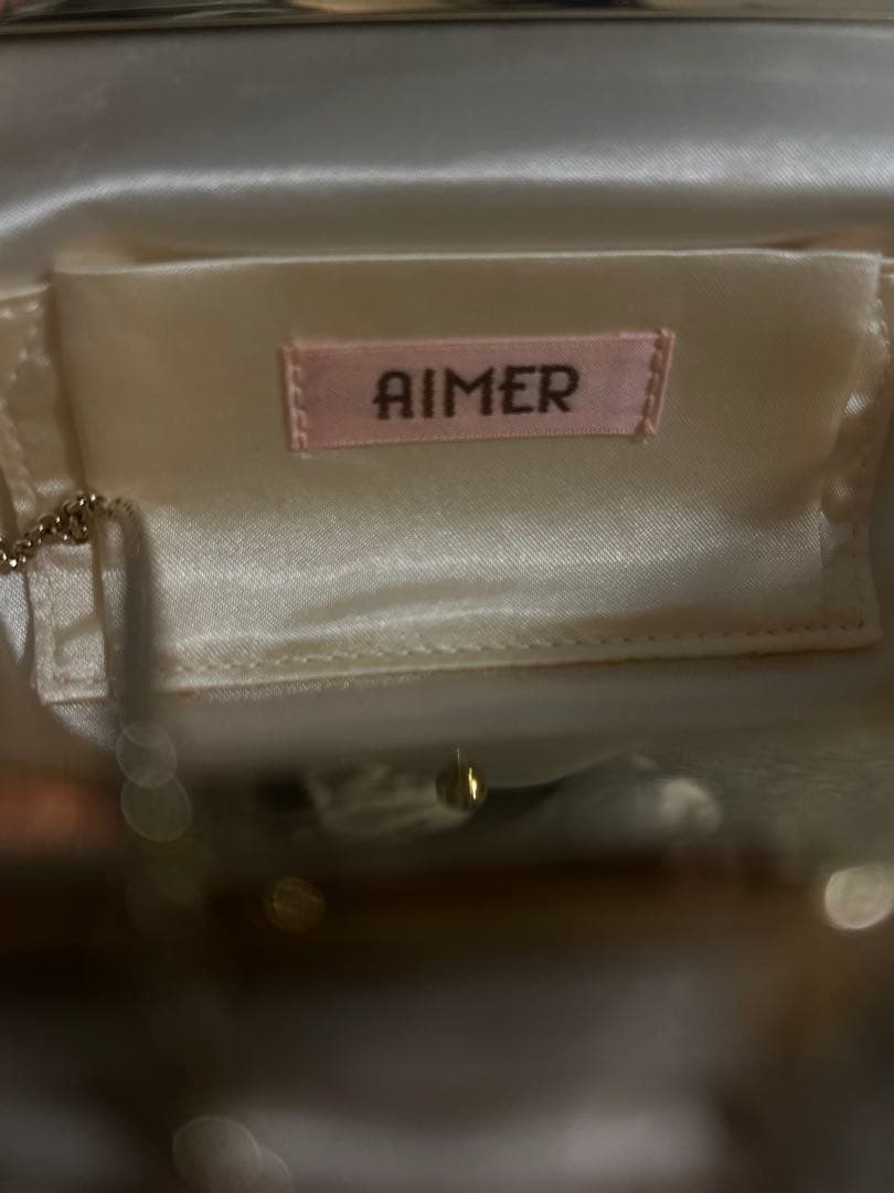 結婚式　パーティ　Aimer エメ　セット　披露宴　バック　パンプス