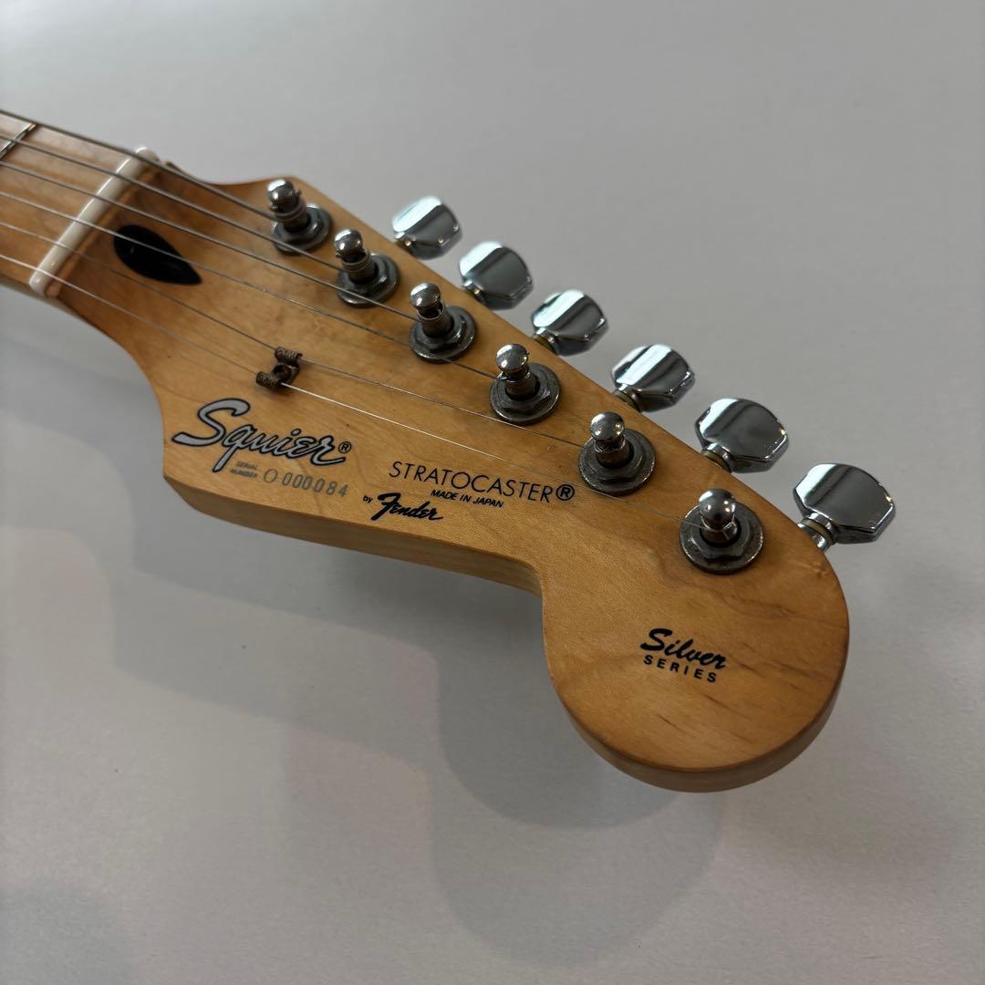 極美品希少モデル★Squier ストラトキャスター　シルバーシリーズ　ビンテージ