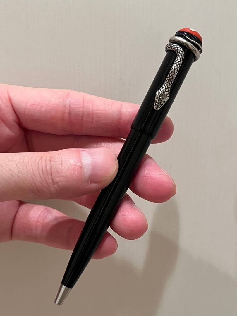 【美品】モンブラン ヘリテイジ ルージュ＆ノワール・ボールペン