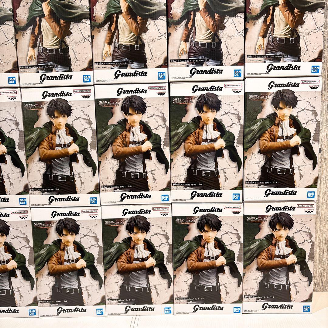 進撃の巨人Grandista（グランディスタ）-エレン-リヴァイ-20体セット