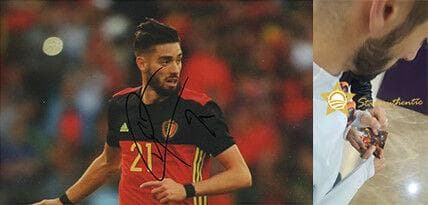 直筆サイン入り写真 ヤニック・フェレイラ・カラスコ 大連一方 SA鑑定済