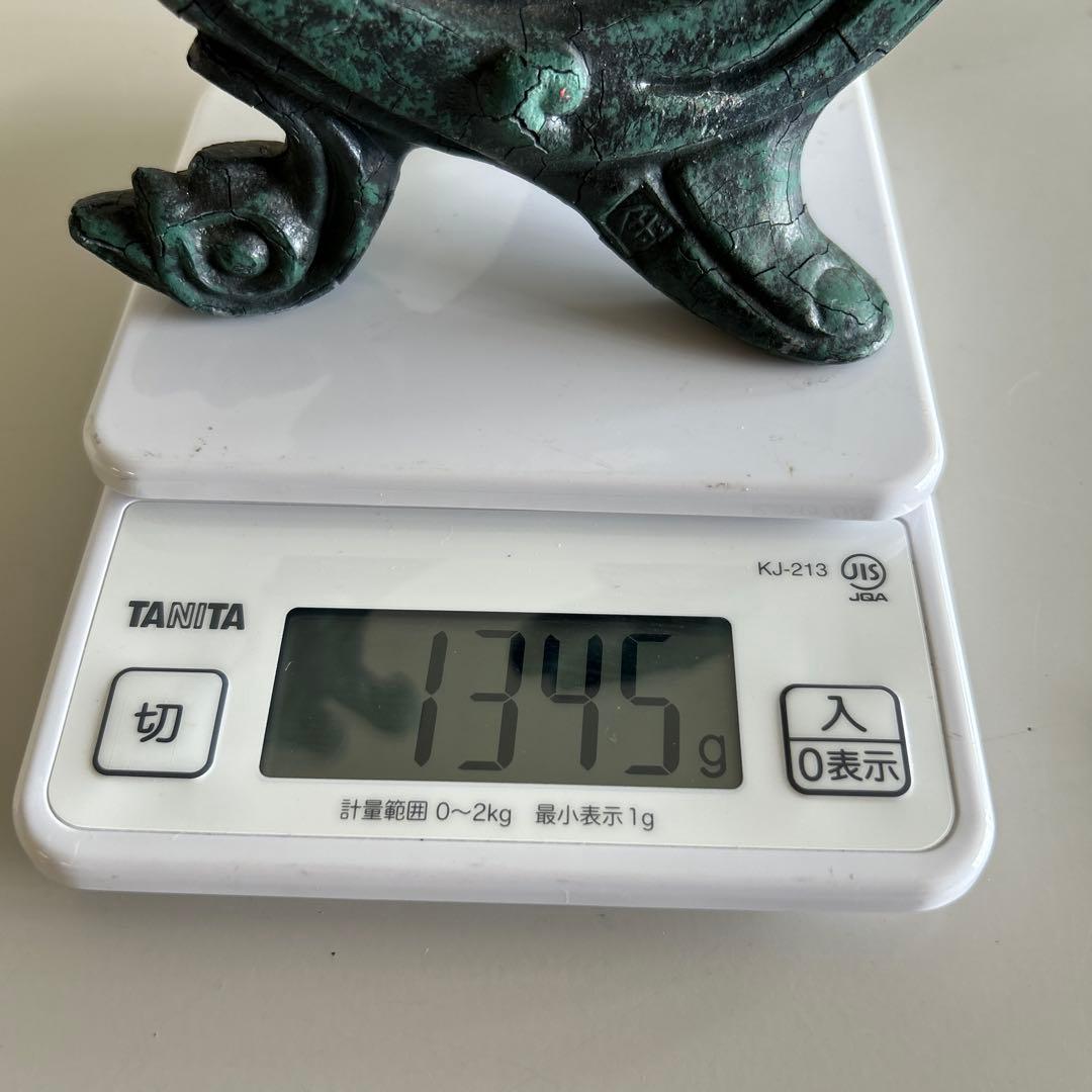 中国 古美術 鋳物 金属工芸 華龍 置物 龍置物 竜置物