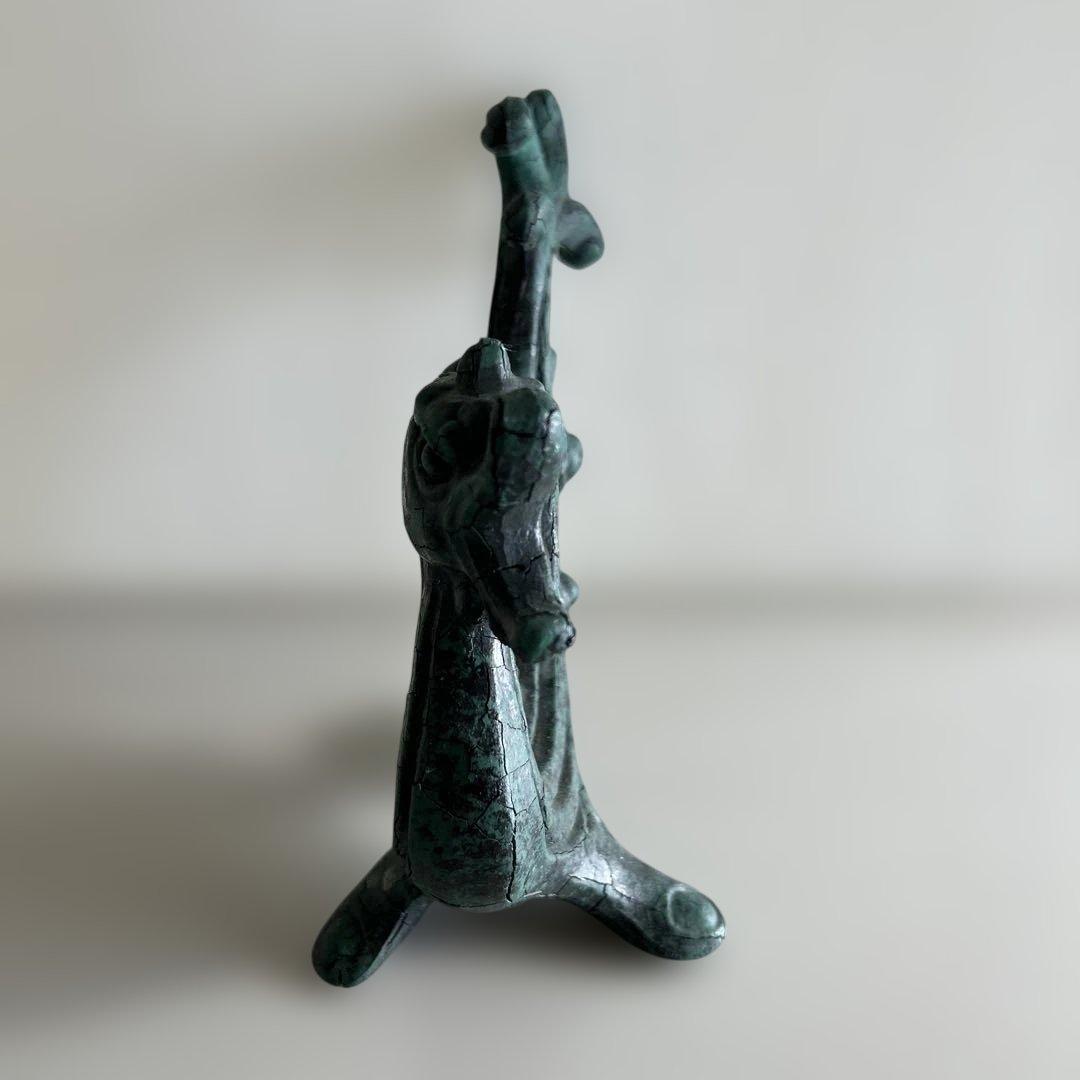 中国 古美術 鋳物 金属工芸 華龍 置物 龍置物 竜置物