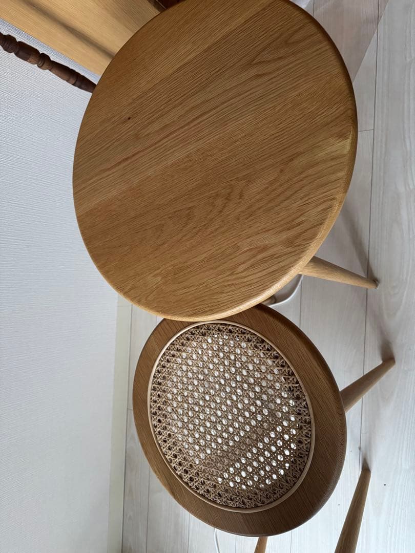 サイドテーブル・ナイトテーブル・ローテーブル Receno Rattan mix/NA