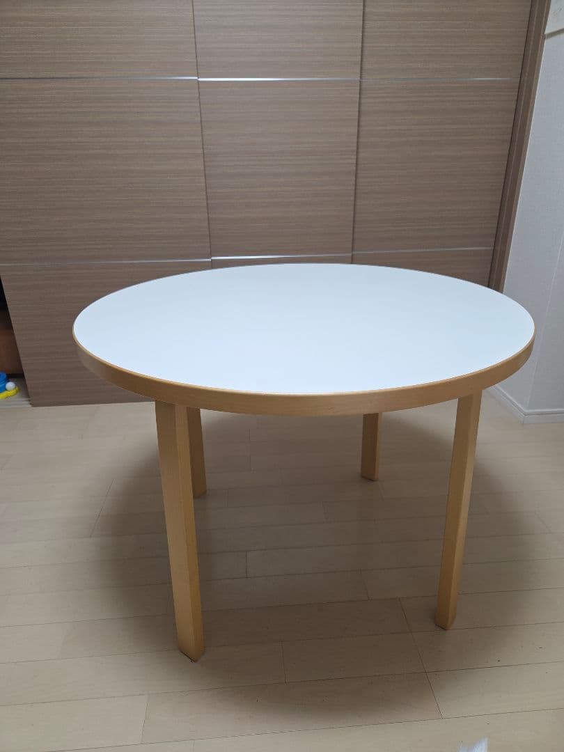 アルテック artek table 90A テーブル 円形 ホワイトラミネート