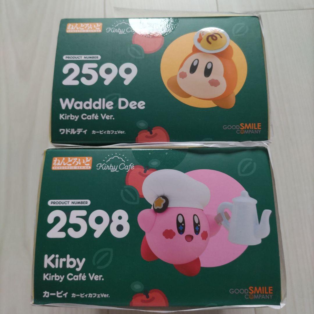 カービィカフェVer.　ねんどろいど　カービィ　ワドルディ　特典付き