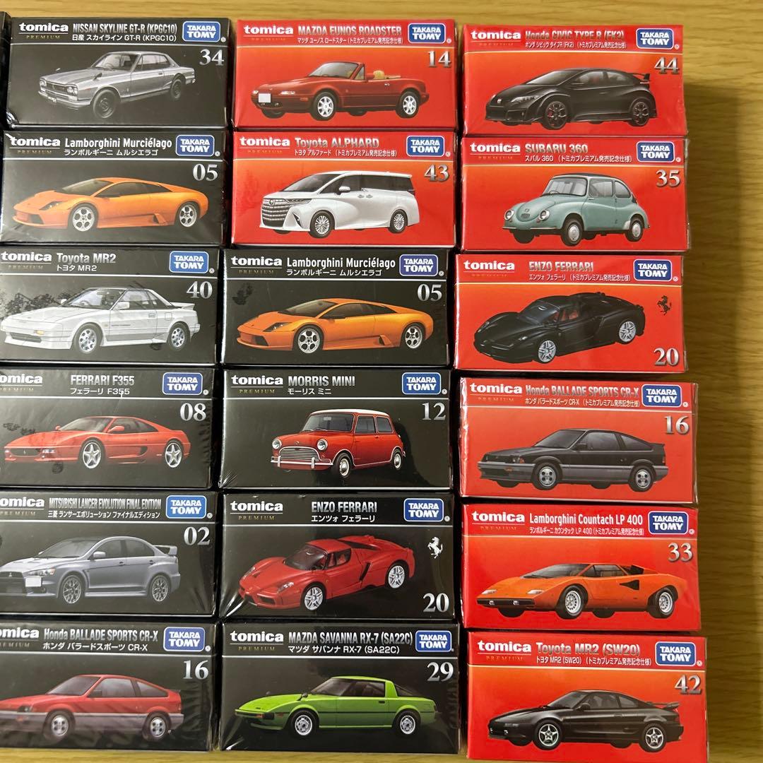 訳あり！トミカプレミアム24台まとめ売り！