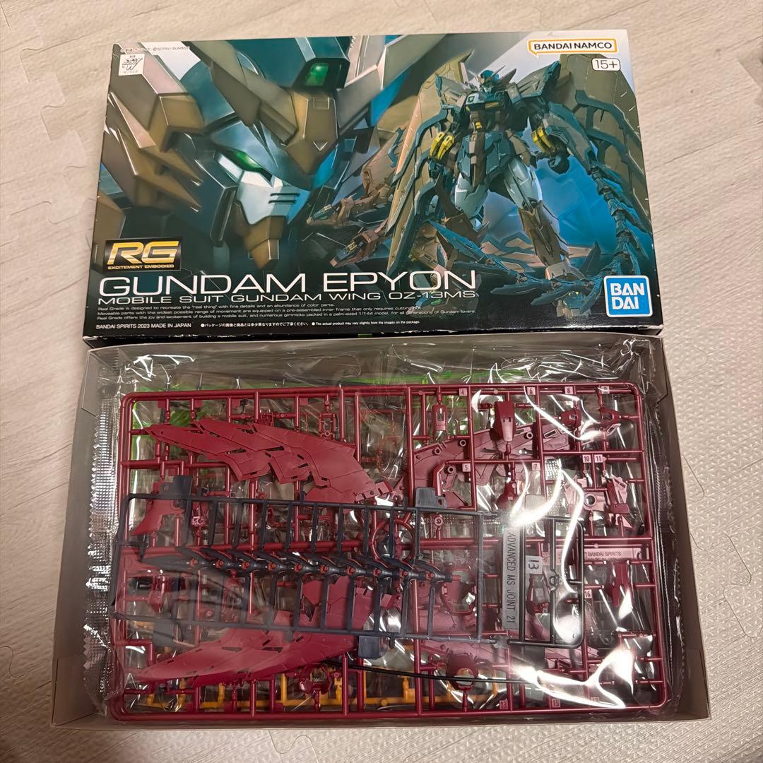 RGウイングガンダムゼロ　素組み　他　トールギス　エピオン