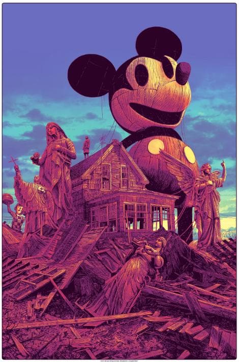 ミッキー　ディズニー　シルクスクリーン　ぷーさん　ダフィー　スティッチ　ジーニー